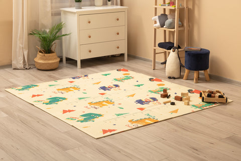 Toyz Foldable Playmat Dinosaurs 180 x 200 cm