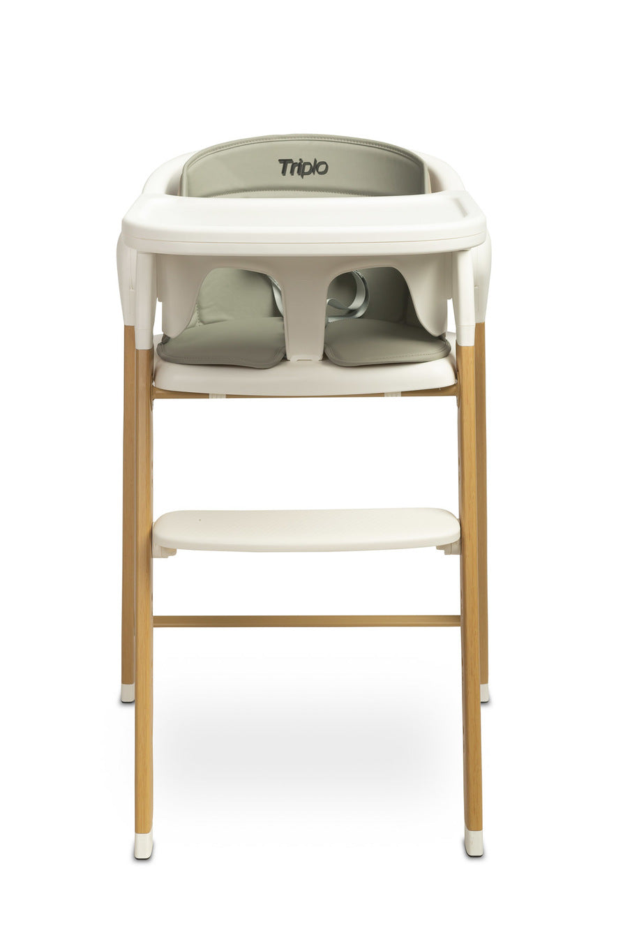Caretero HighChair & Bouncer Triplo 3 in 1 Grey