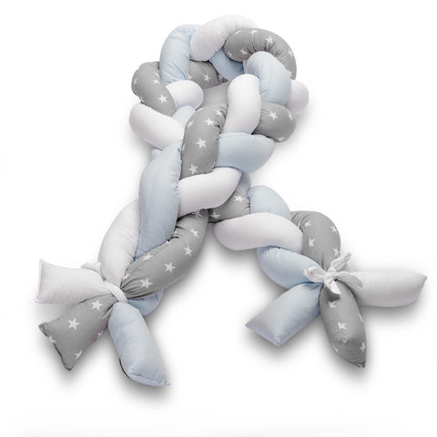 Braided Crib Bumper 210 cm