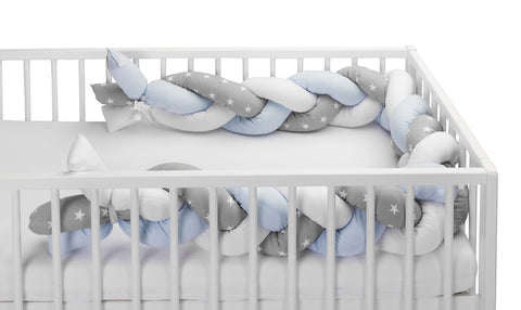 Braided Crib Bumper 210 cm