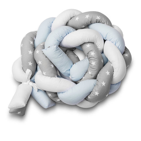 Braided Crib Bumper 210 cm