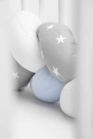 Braided Crib Bumper 210 cm