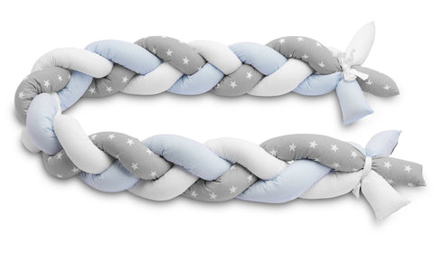 Braided Crib Bumper 210 cm