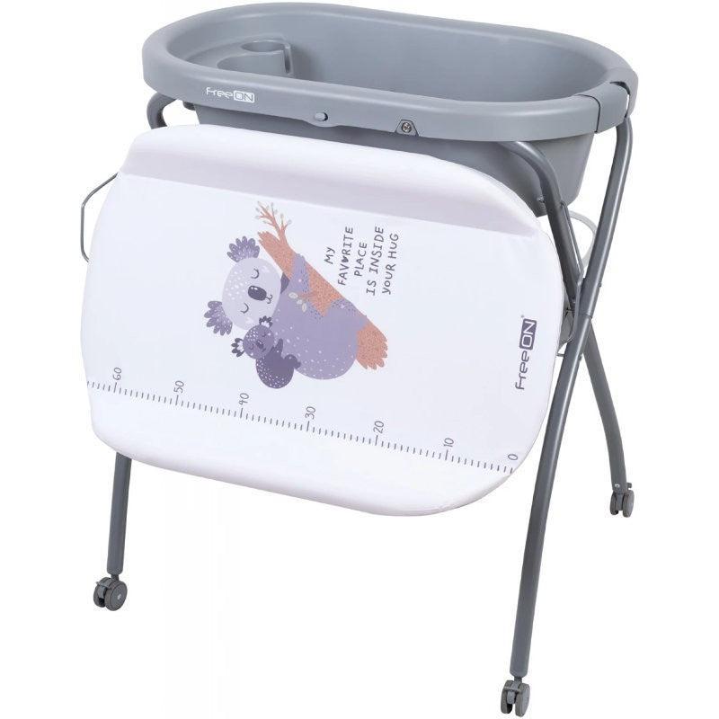 FreeOn - FreeOn Baby Bath with Stand and Changing Mat - Mari Kali Stores Cyprus