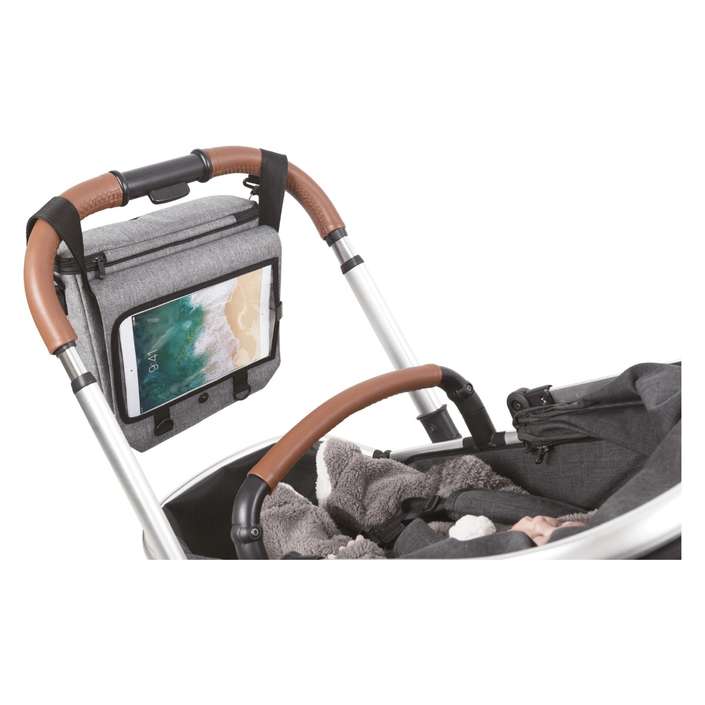 FreeON ipad Organiser For Car & Stroller 3 in 1, grey
