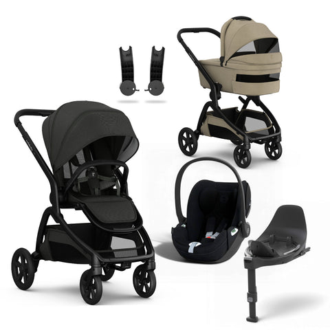 Redsbaby Onix Travel System Bundle – Bassinet, CYBEX Cloud T & Isofix Base