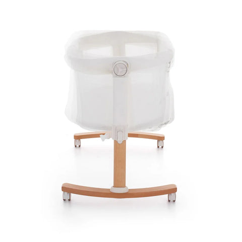 Petite&Mars Bedside crib Glory with swing function 2in1