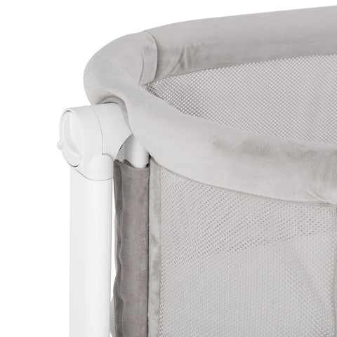 Petite&Mars Bedside crib Glory with swing function 2in1