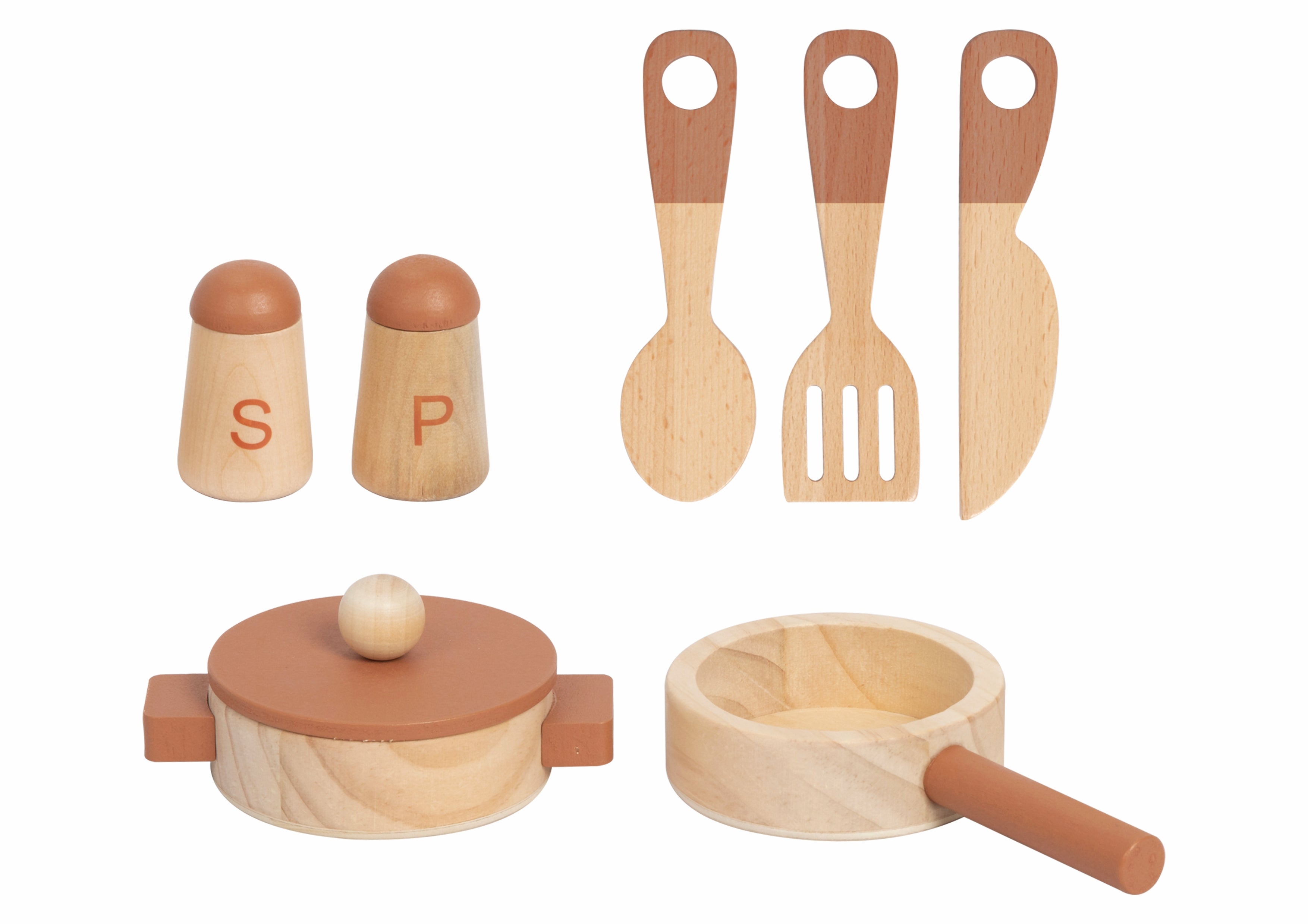 Tooky Toys Wooden kitchen set -TJ548