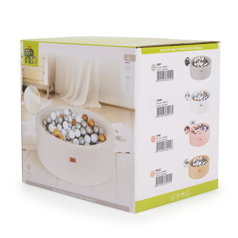 Cangaroo Soft play ball pit Boucle with 200 pcs balls