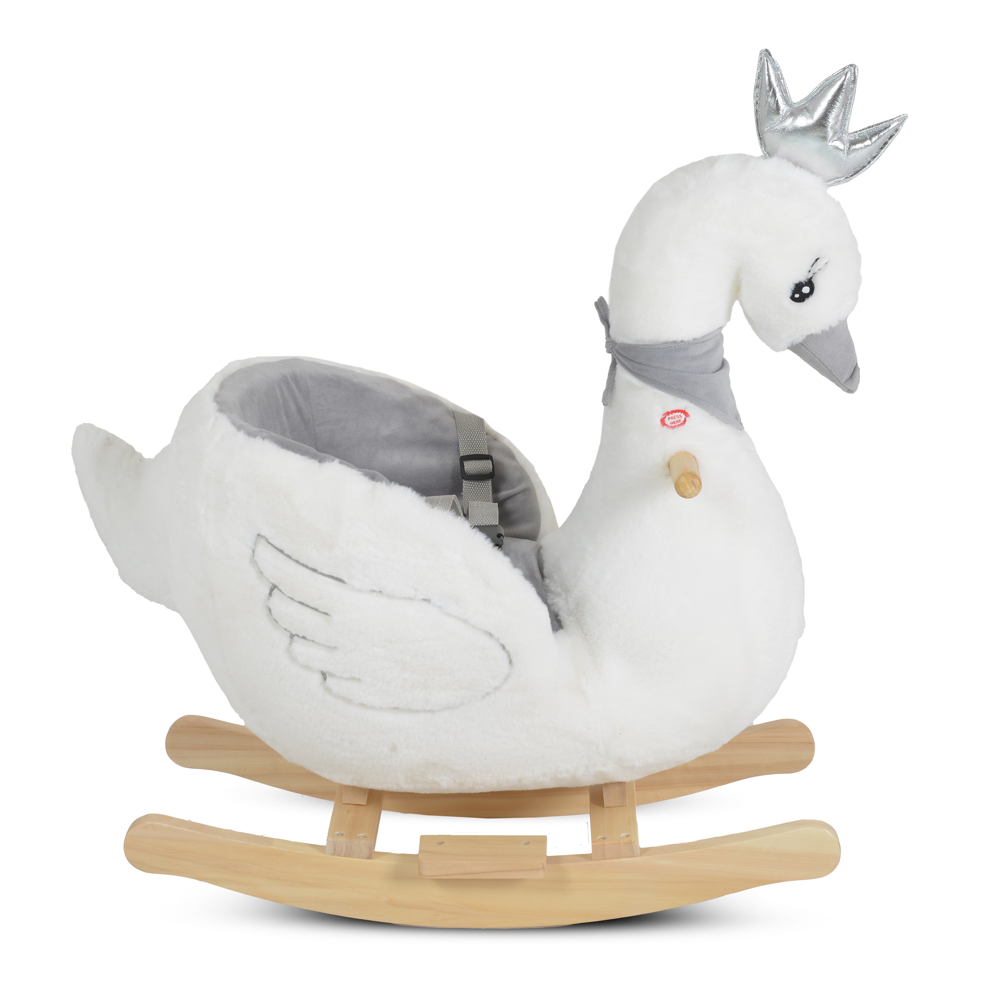 Cangaroo Plush rocking animal Swan