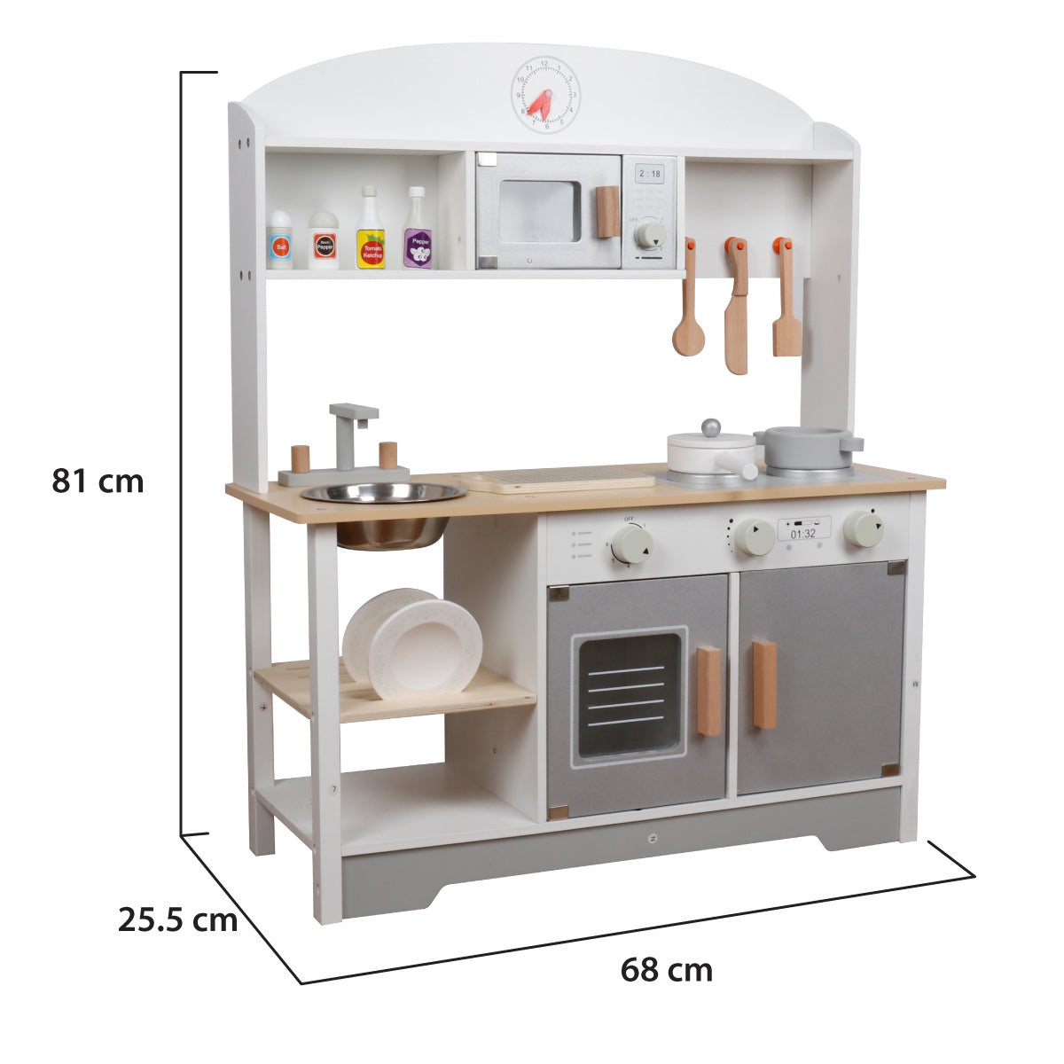 Cangaroo Wooden Kitchen Nicole - W10C573C