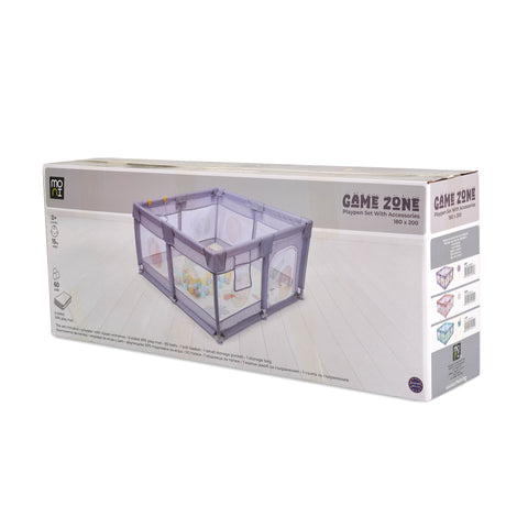 Cangaroo Playpen GameZone 150x200 with accessories