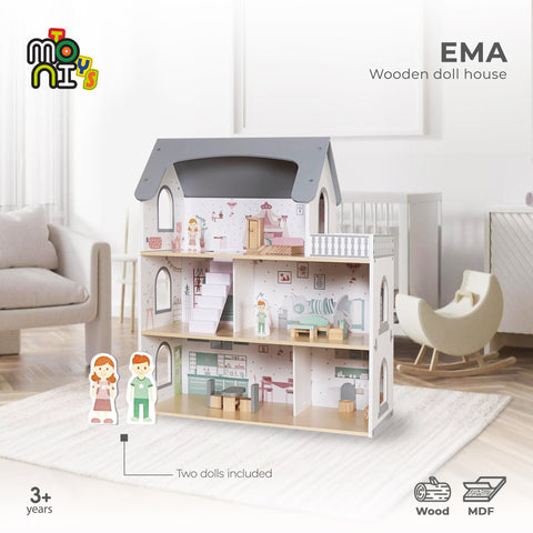 Cangaroo Wooden doll playhouse Ema