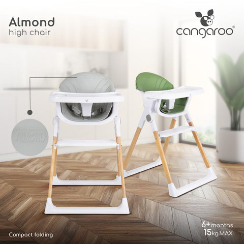 Cangaroo High chair Almond