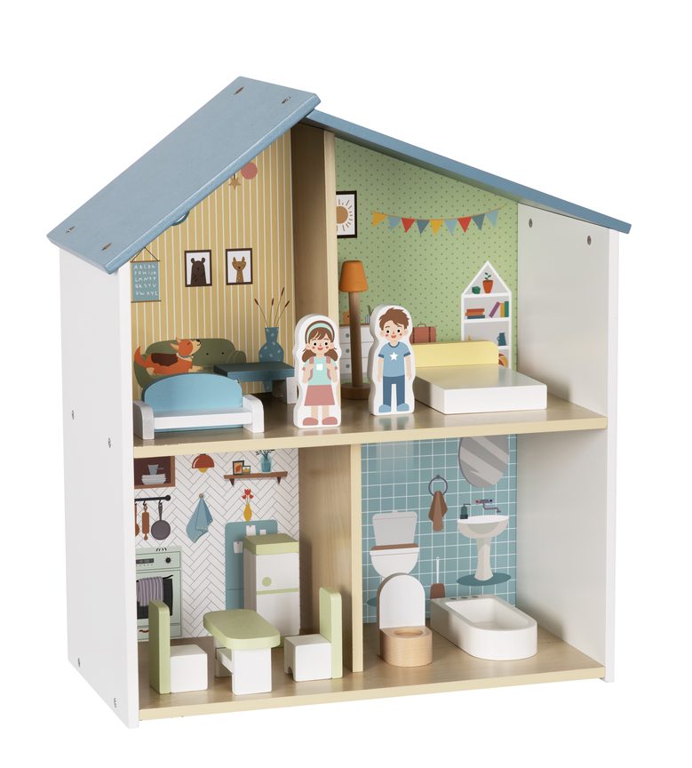 Wooden doll house HP063