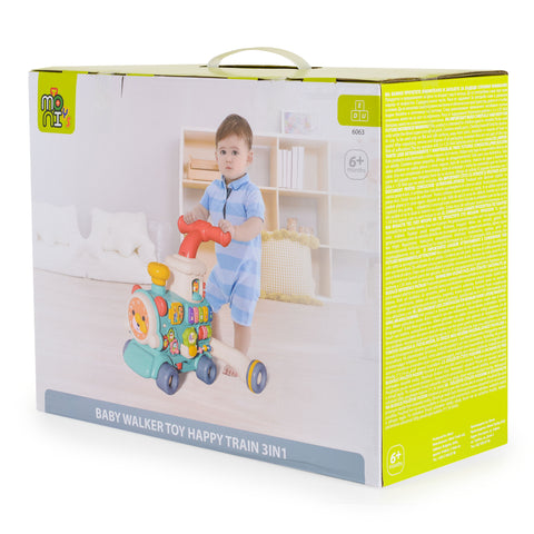 3 in 1 Baby walker toy Happy train