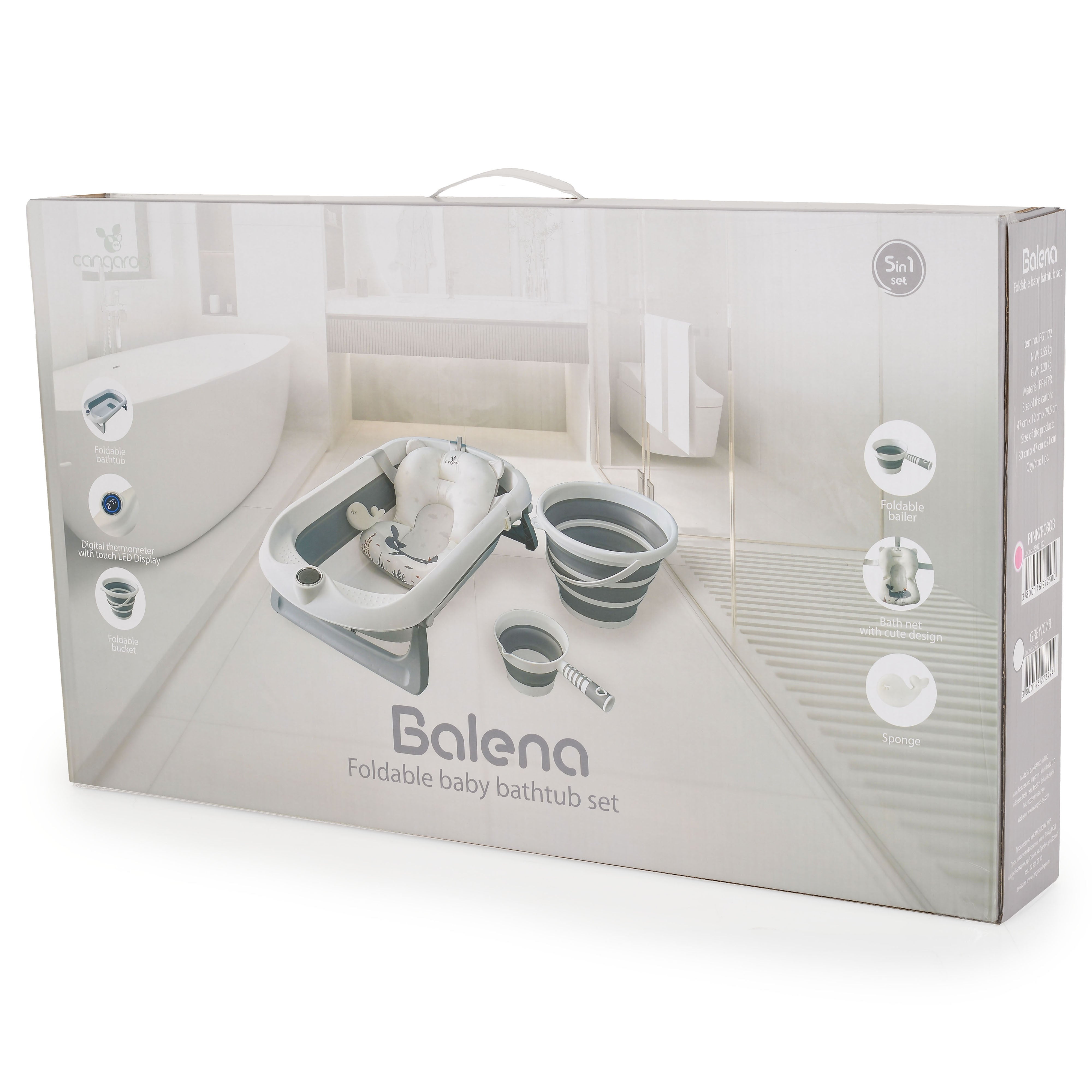 Cangaroo Foldable baby bath bet Balena