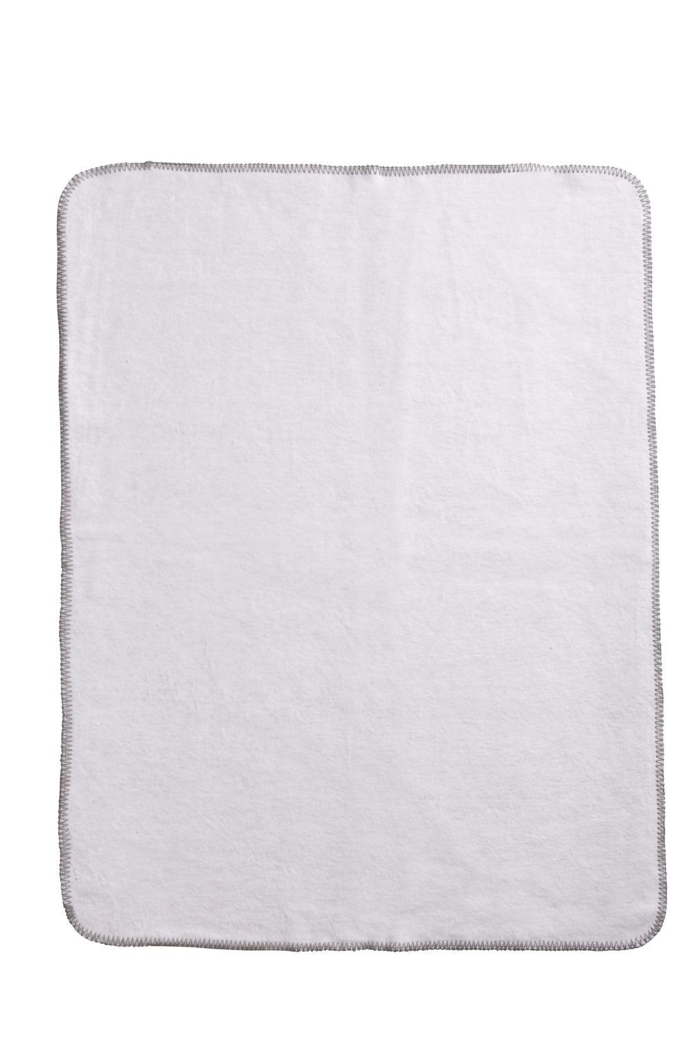 Cot Bed Blanket - Grey - 100x150cm - Mari Kali Stores Cyprus