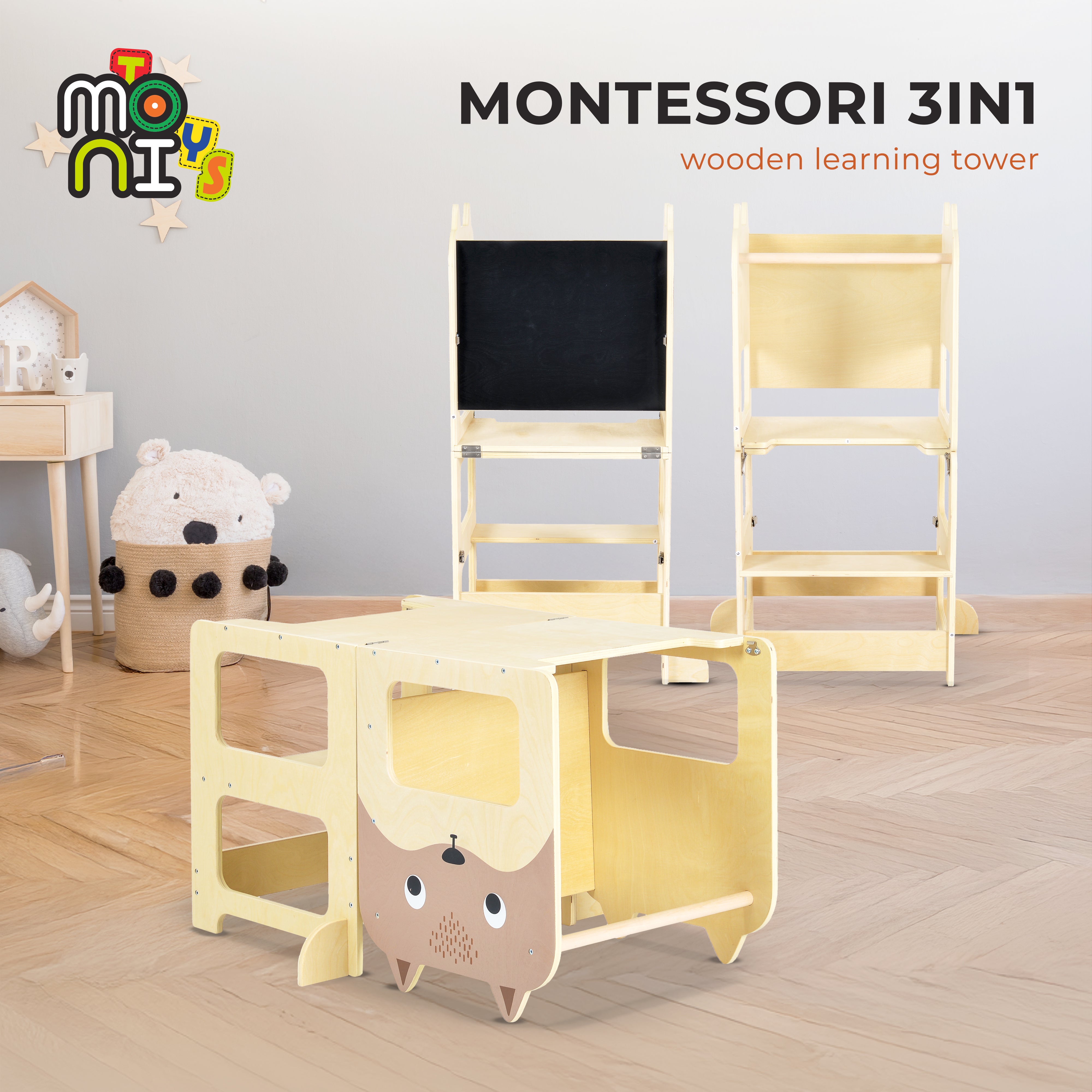 Cangaroo Wooden Learning Tower