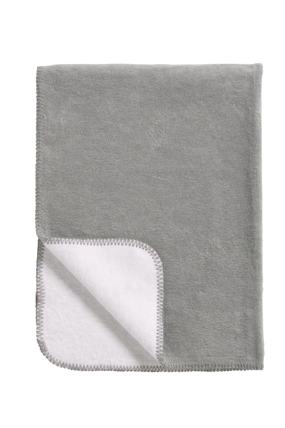 Cot Bed Blanket - Grey - 100x150cm - Mari Kali Stores Cyprus