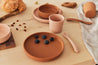 Jollein - Children's dinnerware set 4-piece - Silicone - Pale Pink - Mari Kali Stores Cyprus