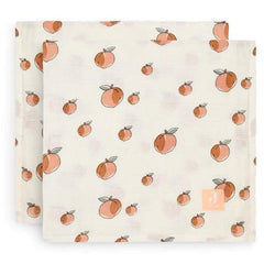 Jollein - Muslin Multi Cloth 115x115cm - Peach - 2pcs - Mari Kali Stores Cyprus