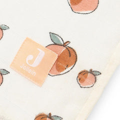 Jollein - Muslin Multi Cloth 115x115cm - Peach - 2pcs - Mari Kali Stores Cyprus