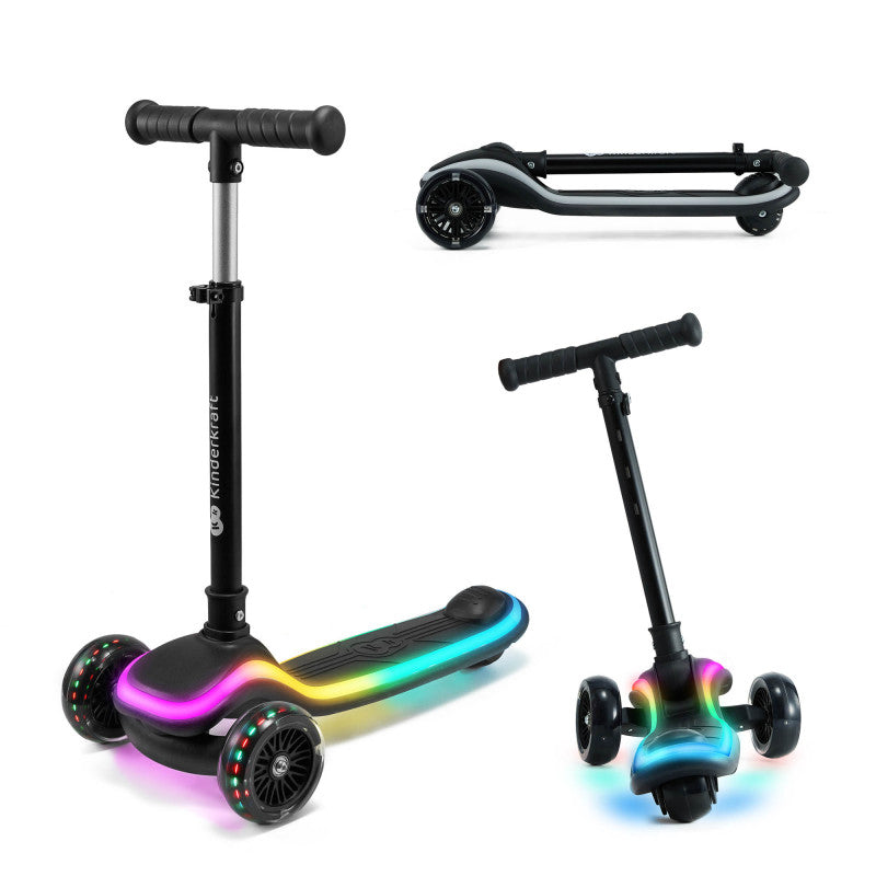 Kinderkraft Three-wheeled LED scooter Raket