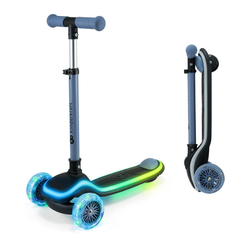 Kinderkraft Three-wheeled LED scooter Raket