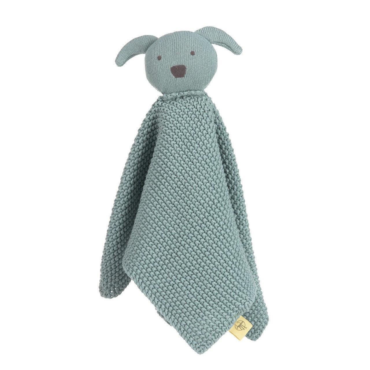 Lässig - Laessig Knitted Baby Comforter GOTS, Little Chums Dog - Mari Kali Stores Cyprus