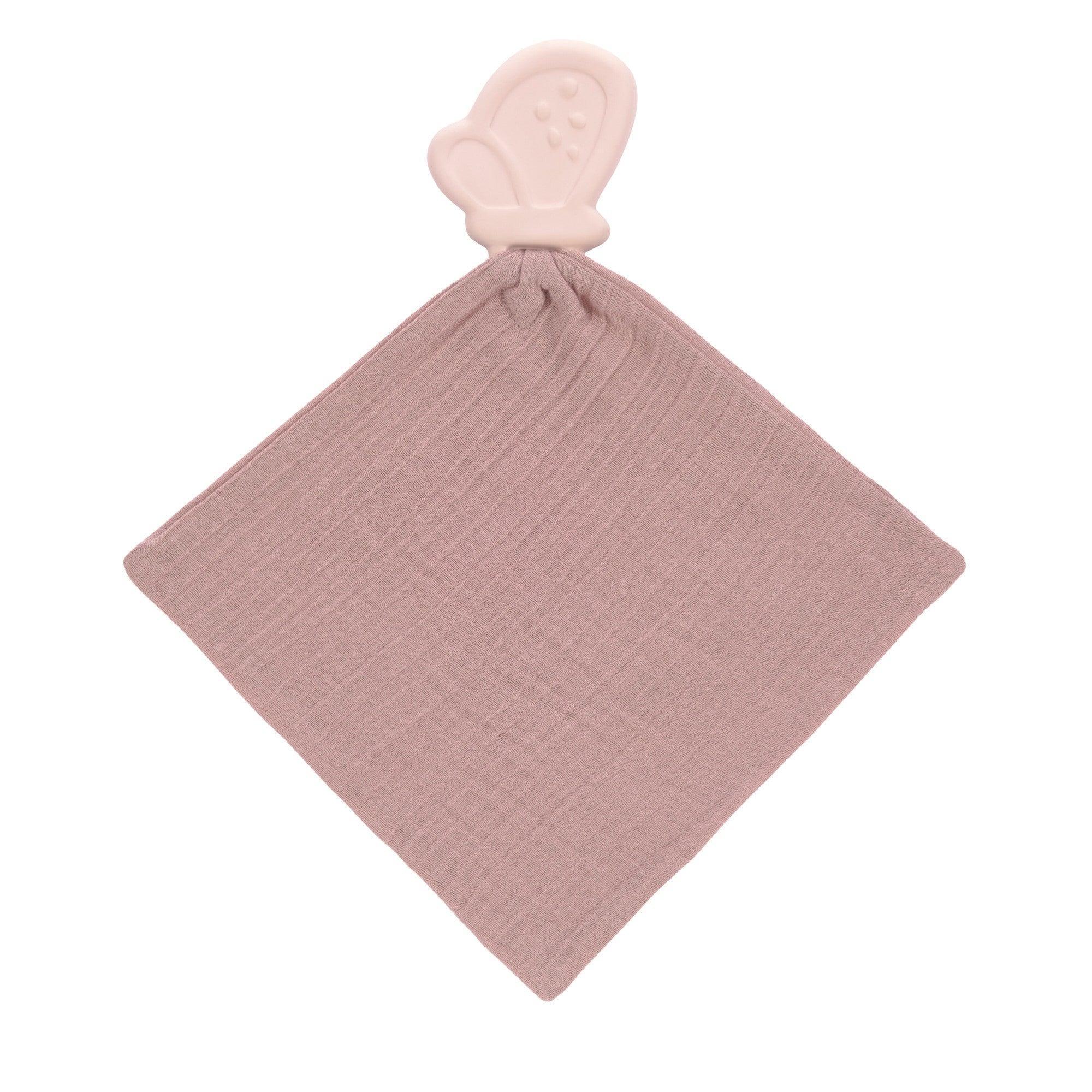 Lässig - Lassig Baby Comforter with Teether Natural Rubber, Butterfly - Mari Kali Stores Cyprus