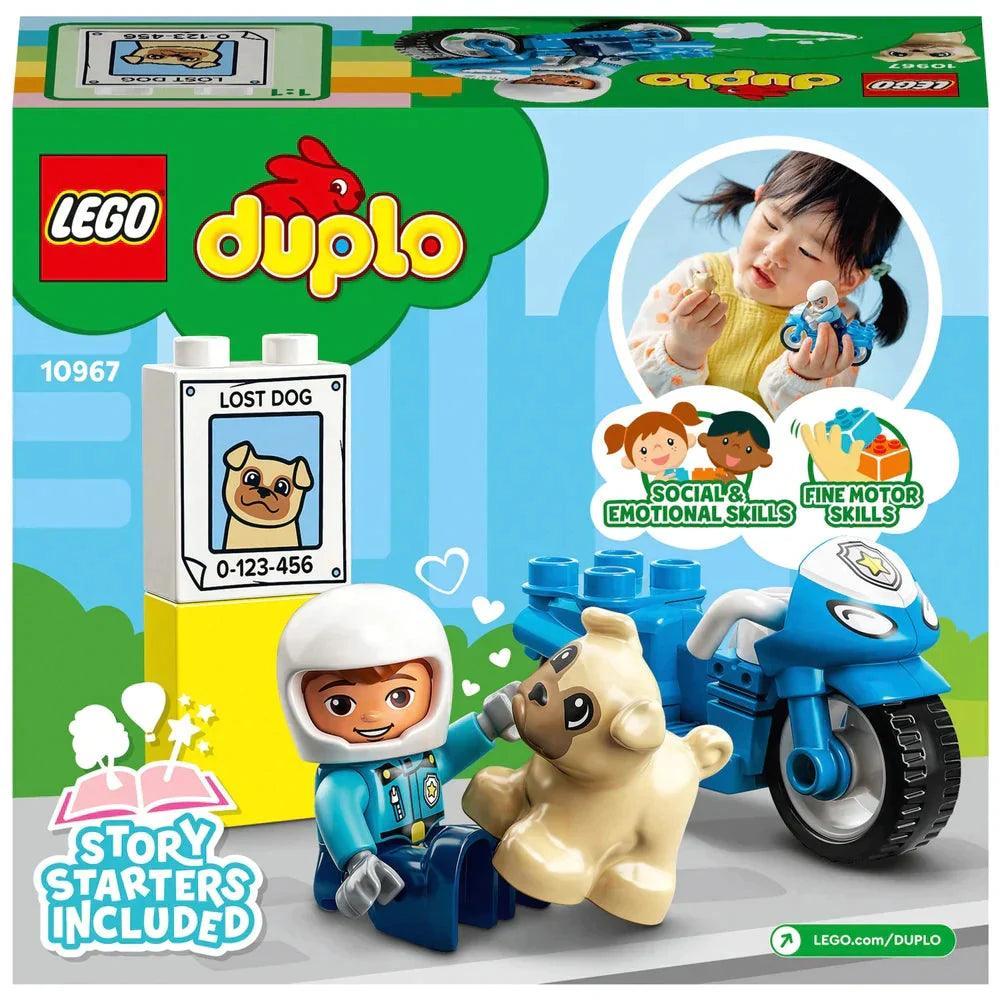 LEGO® Duplo Rescue Police Motorcycle - Mari Kali Stores Cyprus