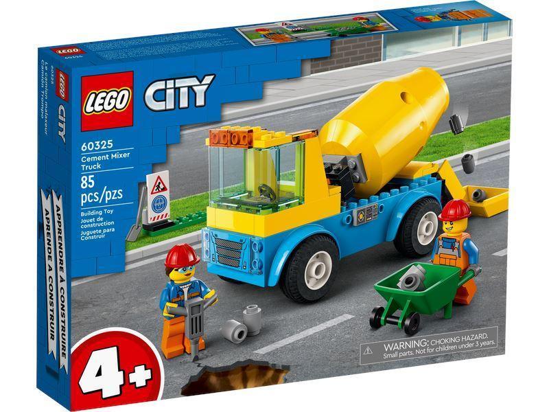 LEGO City Cement Mixer Truck - Mari Kali Stores Cyprus