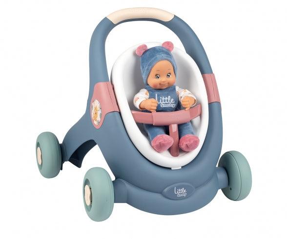 Smoby LS Baby Walker 3 in 1 + Baby Doll - Mari Kali Stores Cyprus