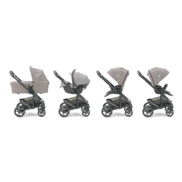 Joie Chrome Trio Stroller 4-in-1 Travel System with Carry Cot