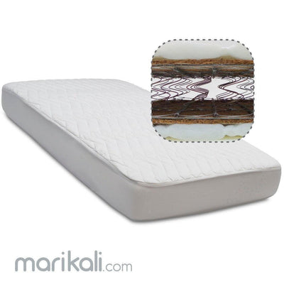 marikalicy - Baby Cot - Crib Mattress Apollo (Coco Fibers & Springs) - Mari Kali Stores Cyprus