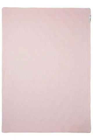 Meyco - Crib Blanket Velvet Knots - Pink - Mari Kali Stores Cyprus