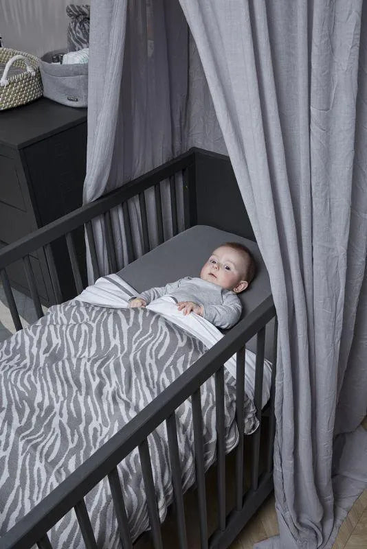 Meyco - Fitted Jersey Sheet 2Pack 70x140 - Grey - Mari Kali Stores Cyprus