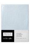 Meyco - Fitted Jersey Sheet 70x140 - Light Blue - Mari Kali Stores Cyprus