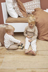 Meyco - Meyco Baby Pajamas 2-pack Mini Panther - Offwhite/sand - Size 74/80 - Mari Kali Stores Cyprus