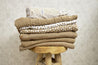 Meyco - Meyco Crib Blanket Knit Basic - Taupe - 75x100cm - Mari Kali Stores Cyprus