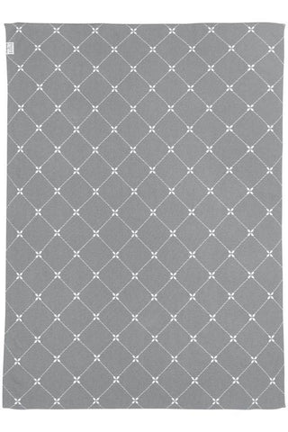 Meyco - Meyco X Mrs. Keizer Crib Blanket Louis - Grey- 75x100cm - Mari Kali Stores Cyprus