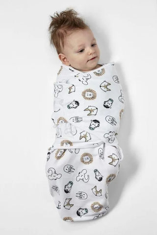Meyco - Swaddle Meyco - Animal - 4-6m - Mari Kali Stores Cyprus
