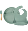 minikoioi - BLW Set II Gift Set, Spoon, Plate & Bib - Mari Kali Stores Cyprus