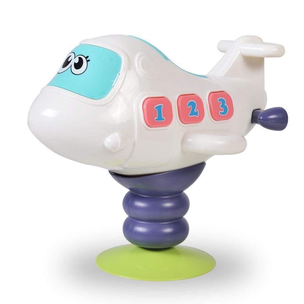 moni Toys - Moni Toys Baby plane with lights - Mari Kali Stores Cyprus