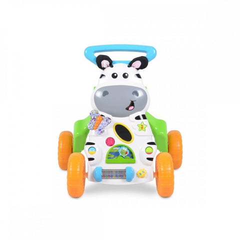 moni Toys - Push walker 2in1 Little zebra - Mari Kali Stores Cyprus