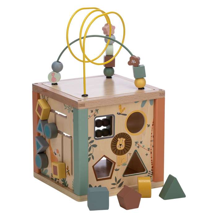 Free 2 Play Didactic Wooden Cube