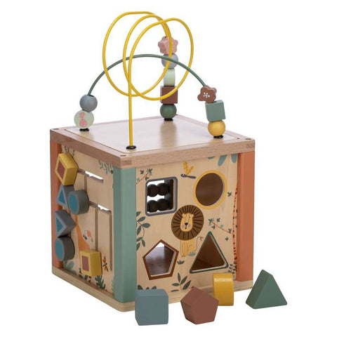 Free 2 Play Didactic Wooden Cube