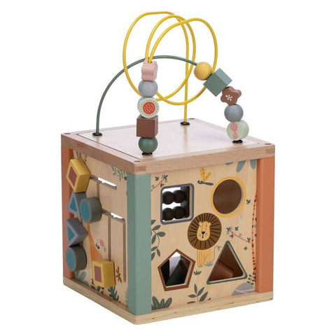 Free 2 Play Didactic Wooden Cube